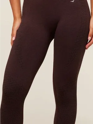 324. Gymshark medium Seamless High-Waist Maroon Leggings thumbnail 6