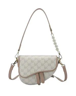 Elegant Pink Crossbody Bag White Size undefined thumbnail 1