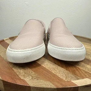 Greats The Wooster‎ Blush Perforated Pink Leather Slip On Shoes Womens Size 9.5 thumbnail 6