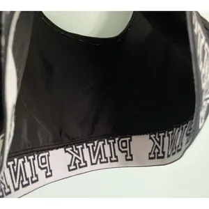 PINK Sports Bra Small Black Athleticwear Athleisure Activewear thumbnail 5
