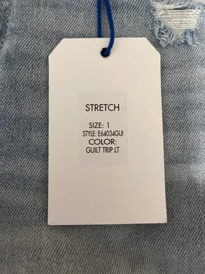 Von Maur Eunina Distressed Jeans SIZE 1 thumbnail 2