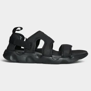 Nike Owaysis Sandals Women 7 Triple Black Adjustable Sport thumbnail 2