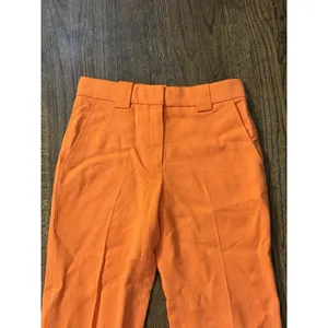 A.L.C. Kennedy‎ Trouser Pants Clementine Orange Straight Leg Slacks NEW Size 00 thumbnail 4