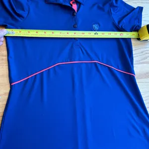 EP Pro Women’s Golf Shirt Size‎ Small Blue Pink Polo B Emblem thumbnail 5