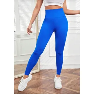 Target Seamless Leggings in Royal Blue Size Small Ribbed Stretch thumbnail 7
