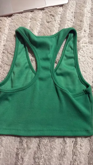 GREEN TANK TOP thumbnail 2