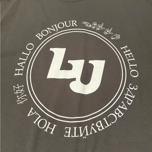 Gildan Dark Gray Liberty University Languages T-Shirt thumbnail 2
