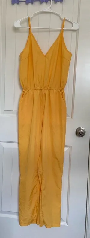 EUC | SHEIN‎ women’s solid tank jumpsuit — large thumbnail 1