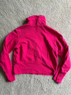 Cotton citizen revolve pink quarter zip long sleeve preppy sweatshirt sz medium thumbnail 8