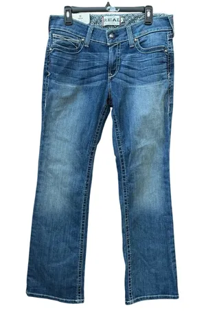 Ariat Womens Rainstorm Mid Rise Bootcut Jeans NEW Size 31 R 10016202 Stretch thumbnail 1