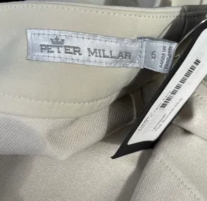 Women’s Peter Millar Tech Pant The Summit Club Beige Size 6 Golf NWT thumbnail 10