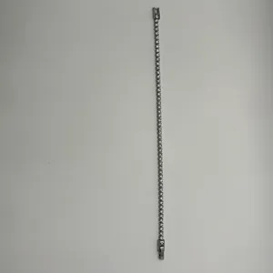 Swarovski Moissanite Tennis Bracelet Real Silver VVS D Color Iced Out 3mm 7.5 Inch No Pass thumbnail 2
