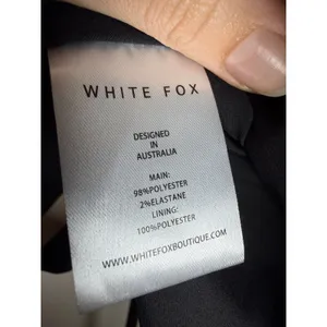 NWT Whitefox Run to You Mini Skirt Black with White Trim Size Medium thumbnail 5