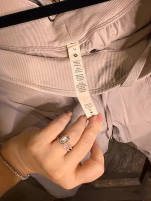 Lululemon joggers in Heathered Cashew thumbnail 4
