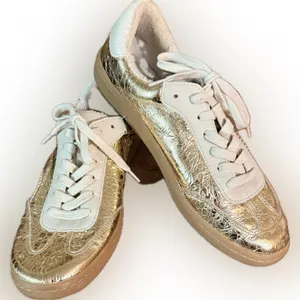 Dolce Vita Nadia Sneakers in Gold thumbnail 1