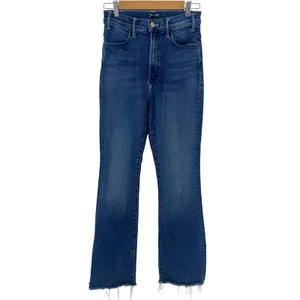 MOTHER The Hustler Flood Fray Jeans Whatever You Want Wash‎ Size 26 thumbnail 4