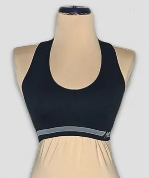 New Balance Black Racerback Sports Bra Size Small thumbnail 1
