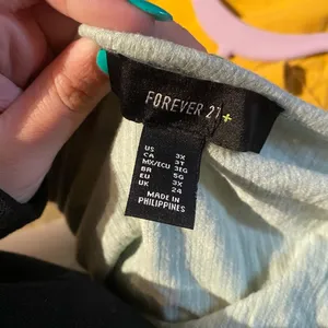 Forever 21 Sage Green Bodysuit thumbnail 3