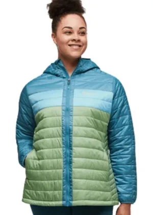 Cotopaxi Womens Capa Insulated Hooded Jacket Drizzle/ Aspen Size 4X thumbnail 1