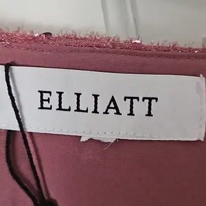 Elliatt Aubree Puff‎ Sleeve Sequin Metallic Midi Dress Size XS thumbnail 13