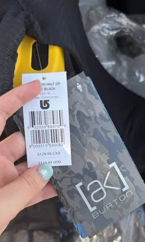 Blue Burton quarter zip  thumbnail 3