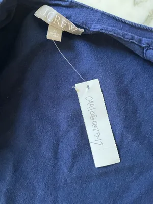 EUC J.Crew Jackie cardigan premium cotton blend XS HOLES UNDER & ON ARMS thumbnail 7