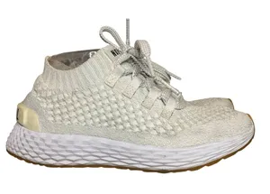 Nobull White Knit Running Shoes Size 7.5 Womens Lightweight Breathable Athletic thumbnail 1