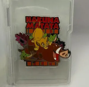 Disney Pin The Lion King VHS Tape Case Hakuna Matata Monogram Limited Edition thumbnail 4