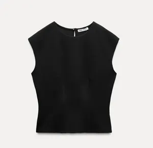 Zara Effect Interlock Top thumbnail 3
