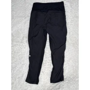 2015 Lululemon Dance Studio Pant II Straight-Leg Black Size 6 thumbnail 4