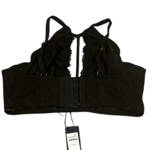 Black Lace Underwire Saskia Fox & Royal Adjustable Bralette S thumbnail 3