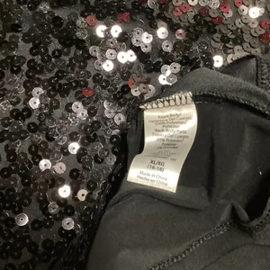 George Sequin Y2K tank blouse Black Size Extra Large thumbnail 5