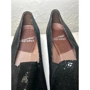 Dansko Slip On Loafers Comfort Dress Shoes‎ Black Leather Size 36 Size 5.5 thumbnail 3