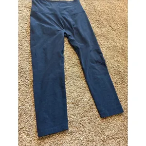 Beyond Yoga Nocturnal Navy Spacedye Walk & Talk High Waisted Capri Legging Large thumbnail 3