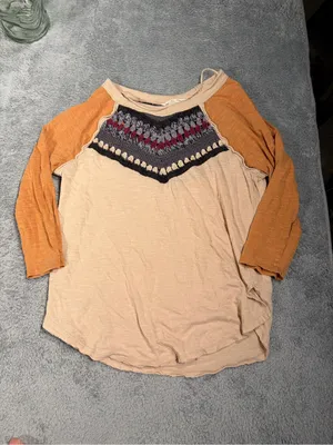 Free people we the free spring bound crochet top calm sand combo small thumbnail 2