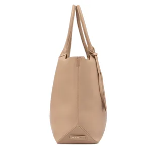 NWT ~ Newbella Large Pebbled Vegan Leather Finish Shelly Tote & Matching Pouch thumbnail 3
