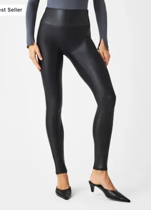 Spanx Faux Leather Leggings thumbnail 1