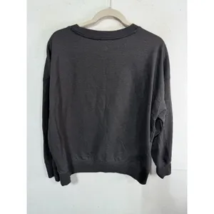 Maurices Sweatshirt Rock N Roll Free Spirit Pullover Large Gray Rocker Graphic thumbnail 4