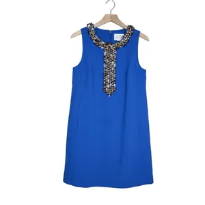 Lilly Pulitzer Womens 2 Edita Embellished Stretch Shift Dress with Pockets NEW thumbnail 2