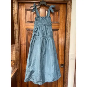Zara Taffeta Tie Dress XS thumbnail 2