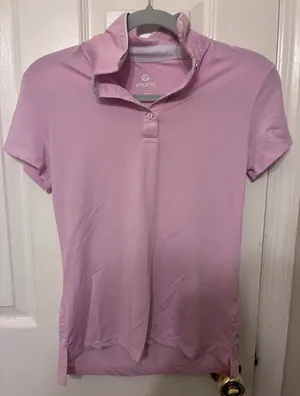 Etonic Women’s Pink Short Sleeve Polo Shirt thumbnail 1