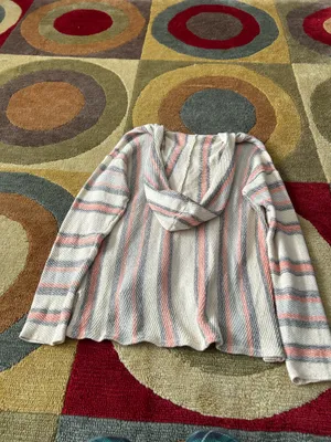 Rip Curl Baja Soft Day Break Poncho Hoodie Knit Sweatshirt Women’s Size Small thumbnail 5