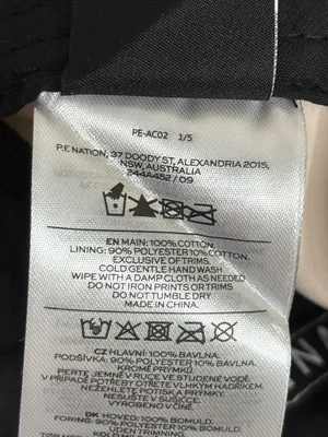 PE Nation White Hommage Blush Baseball Hat thumbnail 5