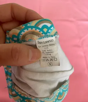 San Lorenzo Bandeau Bikini Top (S) thumbnail 3