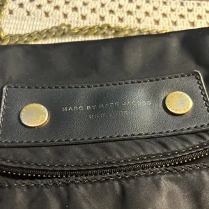 Marc by Women's Nylon Crossbody Handbag with Gold Chain thumbnail 6