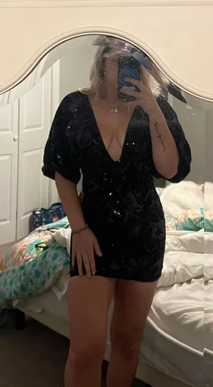 Jella Couture Deep V Plunge Velvet Body on Dress thumbnail 1