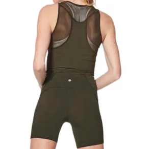 Lululemon Train Times Short 6" Inseam Dark Olive Size 8 thumbnail 5