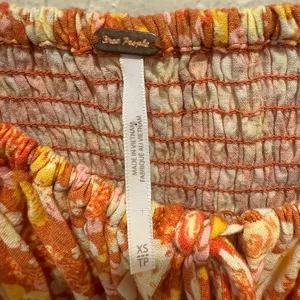 FREE PEOPLE Show‎ Me Love Romper in Orange size XS thumbnail 7