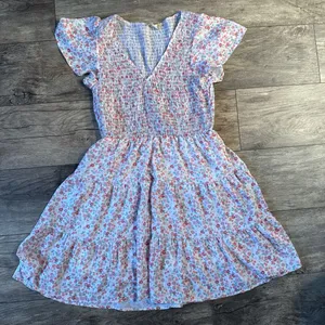 Altar'd State Pink and White Casual Dress for Effortless Style thumbnail 1