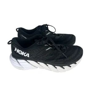 HOKA Gaviota 4 Black White Running Shoes‎ Women's Size 7.5B thumbnail 4